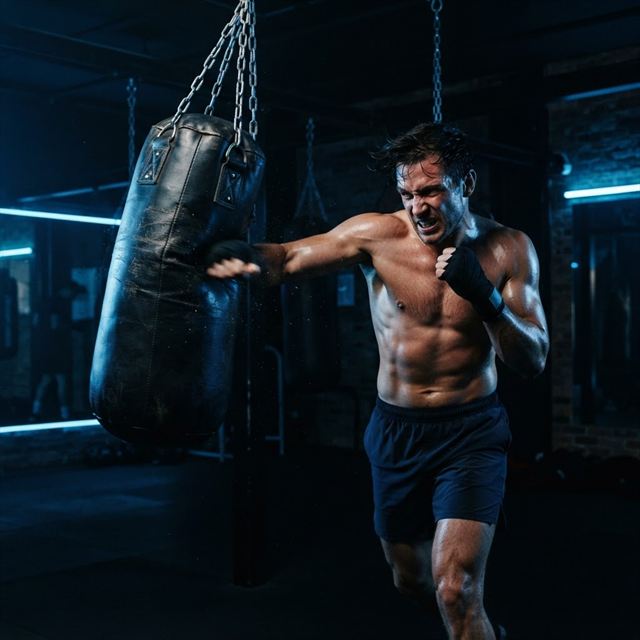 Actividad de boxeo